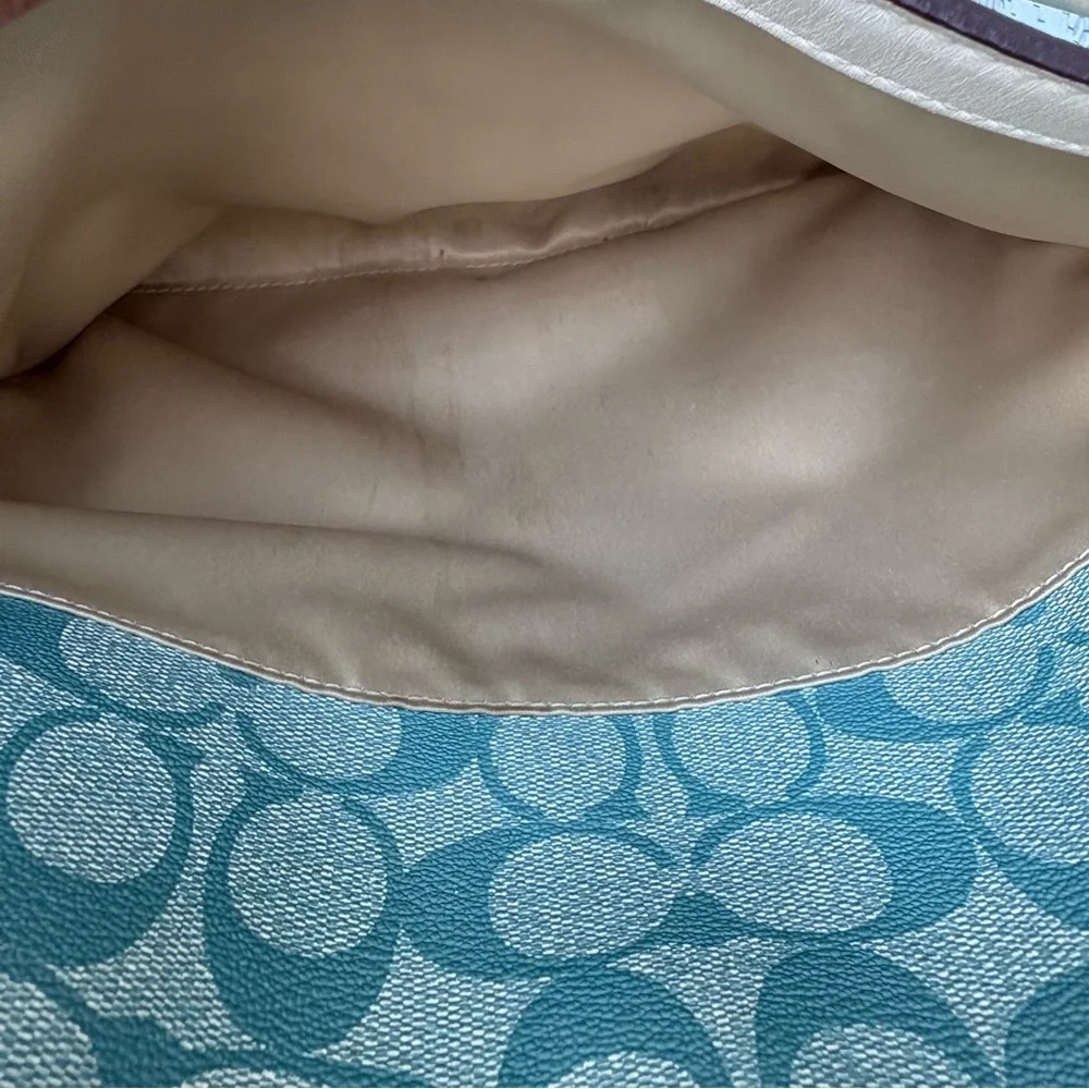 Coach Chelsea Heritage Monogram Tote - Picture 7 of 9